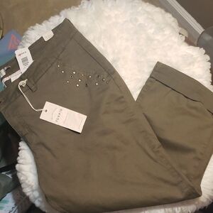 Torrid Khaki Studded Trousers